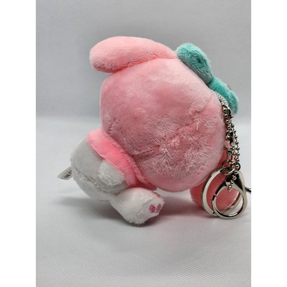 New! Sanrio Miniso Miss Melody 4.5 " Plush Bag Clip Key Ring Bag Charm (3) Way C - Picture 2 of 2